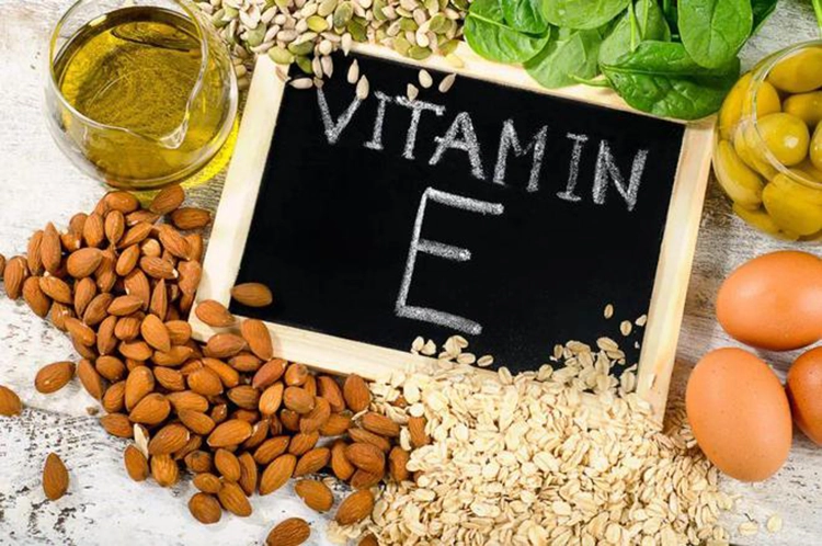 Foods rich in vitamin E.